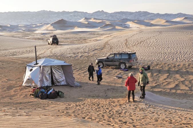Ger Camp in Gobi Desert - © South China Morning