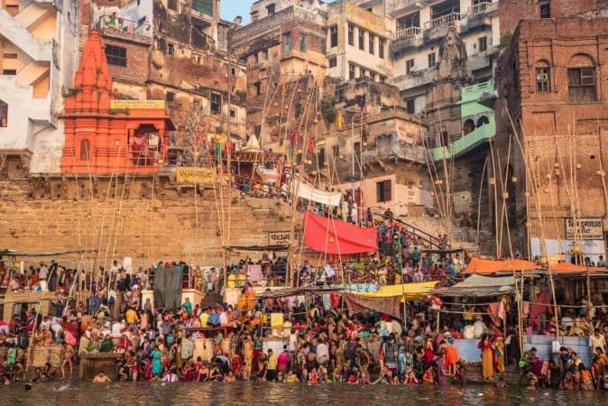 Varanasi ghats - © GARIMA GARG