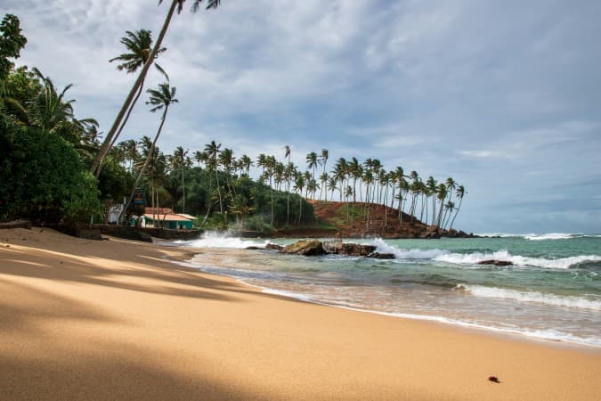 Mirissa Beach by Mariam G