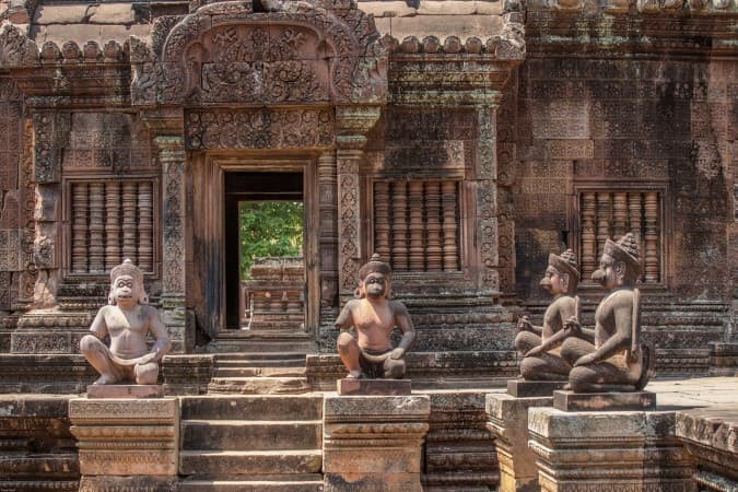 Statues at Angkor Wat - © ASEAN