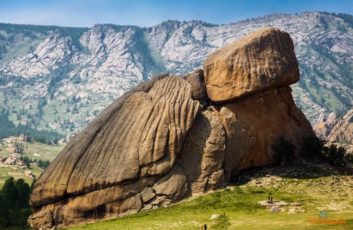 Terelj National Park's landscape